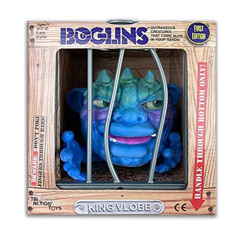 TriAction Toys Boglins - King Vlobb Foam Monster Puppet, 8-Inch Height