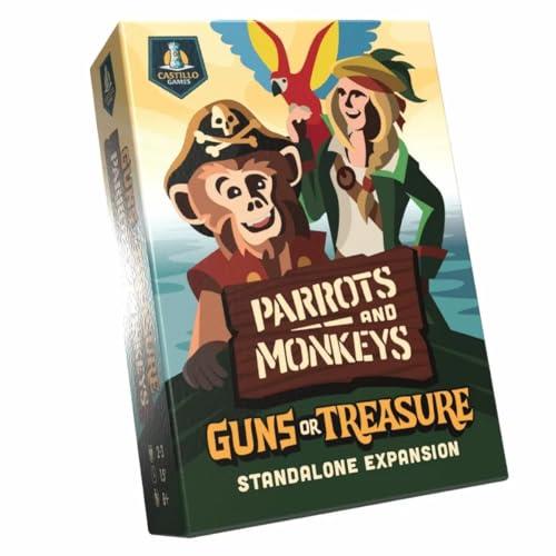 Atlas Games Guns or Treasure: Parrots and Monkeys Board Game