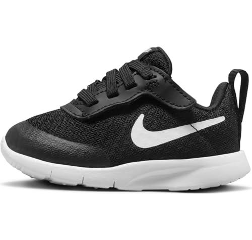 Nike Kid's Tanjun Easy On Shoes, Black/White/White, Size 4C