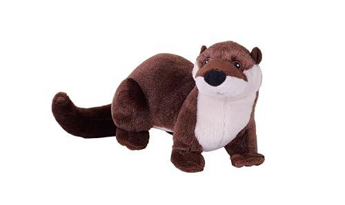 Wild Republic Cuddlekins Eco Mini River Otter, Stuffed Animal, 8 Inches, Plush Toy, Fill is Spun Recycled Water Bottles, Eco Friendly