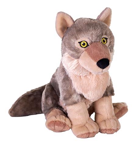 Wild Republic Cuddlekins Eco Wolf, Stuffed Animal, 12 Inches, Plush Toy, Fill is Spun Recycled Water Bottles, Eco Friendly