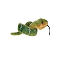 Wild Republic Snakes Eco Emerald Tree Boa, Stuffed Animal, 36 Inches, Plush Toy, Fill is Spun Recycled Water Bottles, Eco Friendly