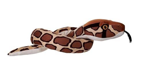 Wild Republic Snakes Eco Burmese Python, Stuffed Animal, 36 Inches, Plush Toy, Fill is Spun Recycled Water Bottles, Eco Friendly