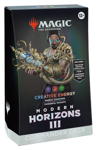 Magic the Gathering Modern Horizons 3 Commander Deck Creative Energy Black/RED/Green (SD3)