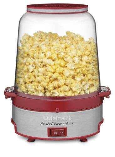 (Red) - Cuisinart CPM-700 EasyPop Popcorn Maker, Red