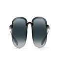Maui Jim G807-225 Hookipa Reading Glasses +2.50, Black/Grey