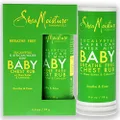 SHEA MOISTURE Eucalyptus and African Water Mint Baby Chest Rub for Unisex - 0.6 oz Ointment, 17 g (Pack of 1)
