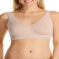 Bonds Women's Underwear Comfy Crop, Petal Dust Heather, X-Large