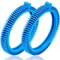 2 Pieces 896584000-143 Blue Front Tire Kit, Front Tires with Hump for Pool Cleaners 2X, 4X, Pressure - Concrete Pool