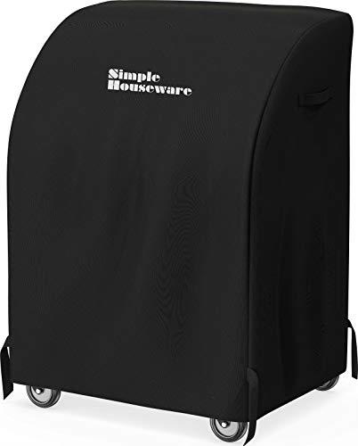 SimpleHouseware 32-inch Waterproof Heavy Duty Gas BBQ Grill Cover, Weather-Resistant Polyester