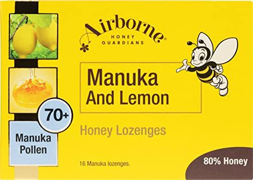 Airborne Honey Manuka and Lemon Lozenges 16-Pack