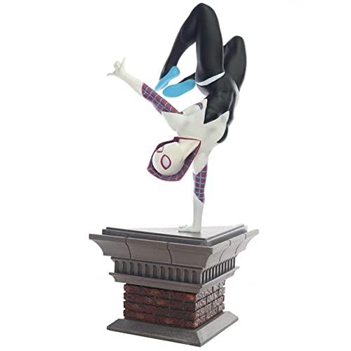 Diamond Select Toys Marvel Gallery Handstand Spider-Gwen PVC Statue, Multicolor, 11 inches, AUG202100