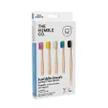 The Humble Co. Bamboo Toothbrush 5 Pack - Assorted Colours - Sensitive