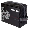 Plano KVD Wormfile Signature Series Speedbag, Small, Black TPE Coated Fabric with Red Interior, Water-Resistant Soft Fishing Storage for Baits & Worms