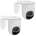 Teccle Metal Wall Mount for Eufy Security Indoor Cam E220 and Eufy P24 , Provide Better Viewing Angles