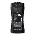 Axe Men's Fresh Charge Frozen Pear and Cedarwood Scent 3 In 1 Body, Face and Hair Wash 250 ml, Black