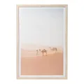 Splosh Modern Oasis Camel Glass Print, 40 x 60 cm