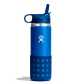 Hydro Flask 20 Oz Kids Wide Mouth Straw Cap and Boot Lake