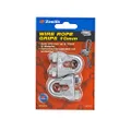 Zenith Wire Rope Galvanised Grip, 10 mm (Pack of 2)