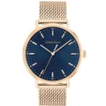 Calvin Klein Men's Modern Mesh 25200314 Qtz Basic Watch, Blue Dial, 42mm