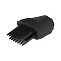 Shark XSKHD4WTCB FlexStyle Wide Tooth Comb, Blow Dryer Comb Attachment for FlexStyle Air Styling & Drying System, Styling Tool, for Curly and Coily Hair, Black