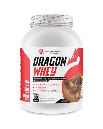 Red Dragon Nutritionals Dragon Whey Protein 2.27 kg, Chocolate Milkshake