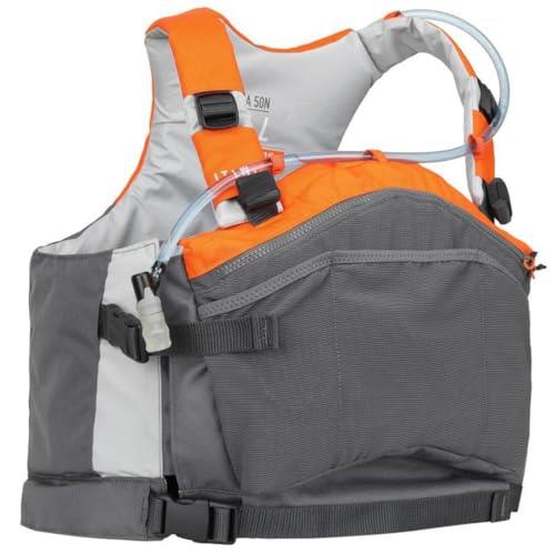 Decathlon - Buoyancy Vest with Pockets - BA 50N+ - Mandarine - Size 60-80 Kg