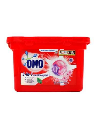 OMO 3-in-1 Sakura Blossom Laundry Capsules (Pack of 15)