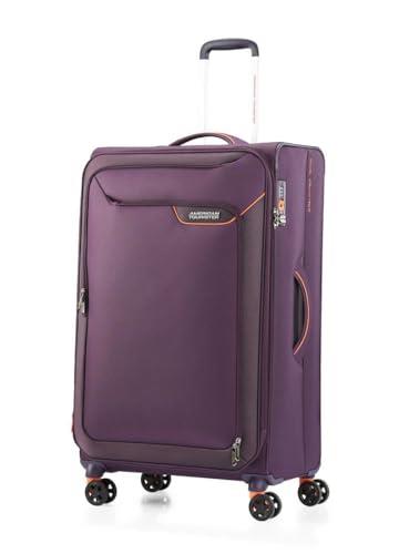 American Tourister Applite 4Eco Suitcase, Purple/Orange, 50cm