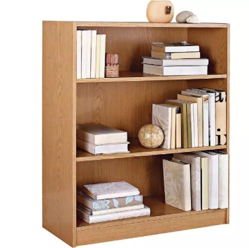 Merryluk Bookshelf,3 Tier Corner Shelves Display Bookcase Bookshelves Cube Storage Unit Home Living Room Bedroom Office Furniture