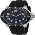 Tommy Hilfiger Men's Essentials 1791661 Qtz Basic Calendar Watch, Navy Dial, 48.2mm
