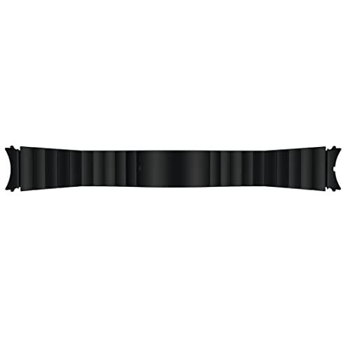 Samsung Galaxy Titanium Edition Watch Link Bracelet for Watch 5 Pro, Black, Medium/Large