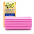 Scrub Daddy Damp Duster, Magical Dust Cleaning Sponge, Dusters for Cleaning, Venetian & Wooden Blinds Cleaner, Vents, Radiator, Skirting Boards, Mirrors, Dust Brush Tools, Home Gadgets, Light Pink