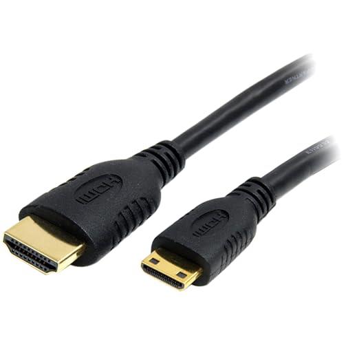StarTech.com HDACMM2M High Speed HDMI to HDMI Mini Cable with Ethernet, 2 Meter