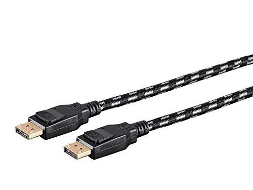 Monoprice Braided DisplayPort 1.4 Cable - 8K Capable for Graphic Design, TV Walls and PC Gaming, 137920