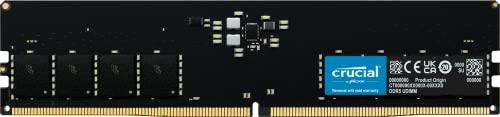 Crucial DDR5 UDIMM 5600MHz CL46 Desktop PC RAM Memory, 16GB