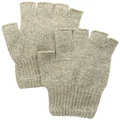 Fox River Men's Mid-Weight Fingerless Glove, Brown Tweed, Medium