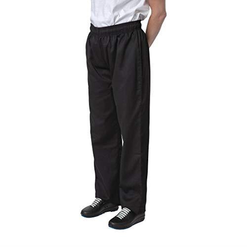 Nisbets Essentials Chef Trousers, Small Black