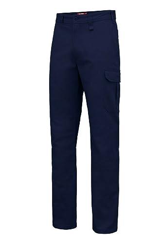 Hard Yakka Men's Core Relaxed Fit Stretch Cargo Work Pant, Navy, 72R Size