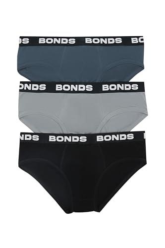 Bonds Men's Underwear Total Package Brief, P06 (3 Pack), Large