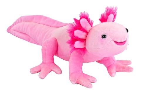 Wild Republic Cuddlekins Mini Axolotl, Stuffed Animal, 8 Inches, Plush Toy, Fill is Spun Recycled Water Bottles