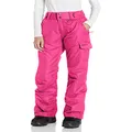Arctix 183131-13-M Women's Snow Sports Insulated Cargo Pants, Adult-Women, Rose, Medium (8-10) Short