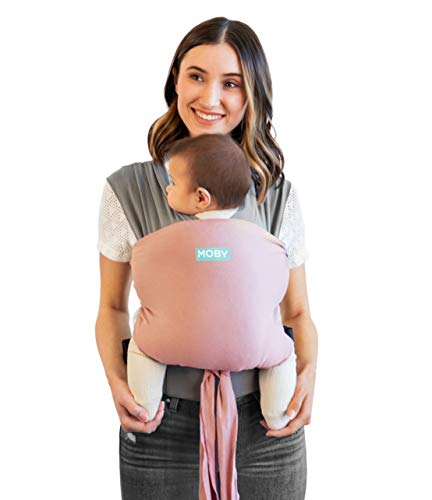 Moby Easy Wrap Baby Carrier, Dusty Rose