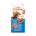 Catit Creamy Tasty Salmon and Prawn Treats for Cat 10 g (Pack of 4)