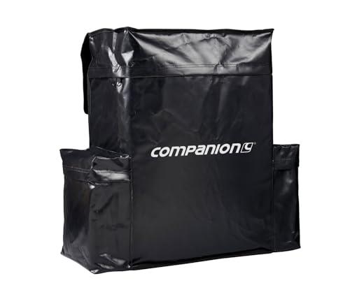 Companion Caravan Polyethylene Spare Wheel Bin, Black