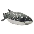 SmartPetLove Tender-Tuffs Big Shots - Bubba Whale Shark Large Stuffed Plush Toy with Puncture Resistant Squeaker for Medium and Big Dogs