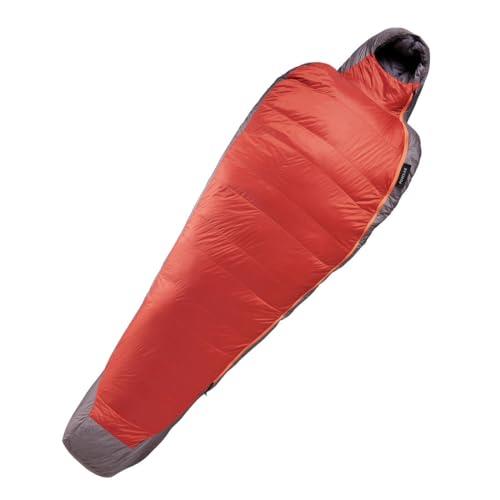 Decathlon - Trekking Sleeping Bag Feather Down 0°C - Trek 900 - Sepia - Size XL