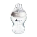 Tommee Tippee Baby Bottles, Natural Start Anti-Colic Baby Bottle with Slow Flow Breast-Like Teat, 260ml, 0m+, Self-Sterilising, Baby Feeding Essentials, Pack of 1