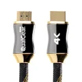 QualGear 10 Feet HDMI Premium Certified 2.0 Cable with 24K Gold Plated Contacts, Supports 4K Ultra HD, 3D, 18Gbps, Audio Return Channel, Ethernet (QG-PCBL-HD20-10FT)