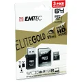 Emtec ECMSDM64GXC10GP Micro SDXC Class 10 UHS-I U1 - MicroSDXC